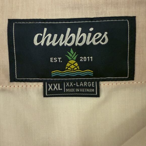 Chubbies  Everywear Shorts Mens XXL Red 6” Inseam Performance Golf NWT - Picture 2 of 13